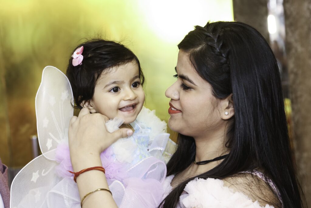 How I Bonded With My Baby- my daughter with 1 year old baby
