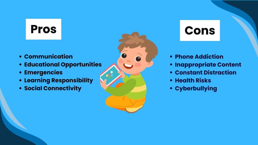 What Are Some Pros and Cons of a Phone to Your Child? 